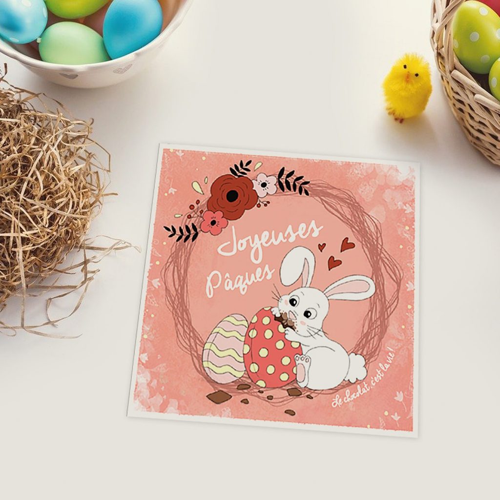carte pâques