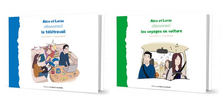 Parution d’une série de livres jeunesses : « Alice & Lucas découvrent…»