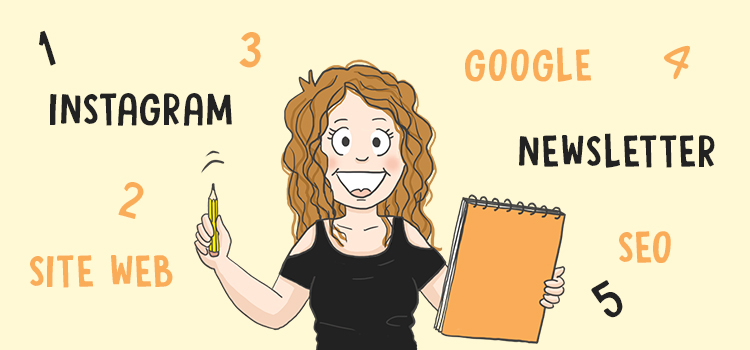 Ma communication digitale boostée en 5 grandes étapes ! Ma communication digitale boostée en 5 grandes étapes !