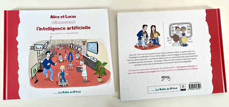Livre « Alice et Lucas découvrent l’intelligence artificielle »