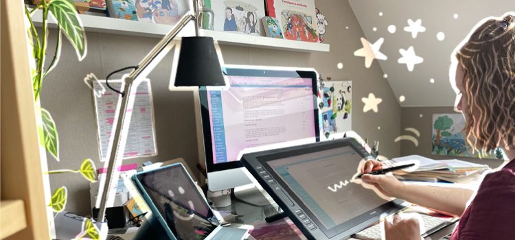 Ma routine d&rsquo;illustratrice : je vous dis tout !