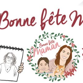 Offrir un portrait personnalisé pour la Fête des Mères est une excellente idée !