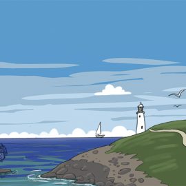 Illustratrice en Bretagne : bienvenue chez moi !
