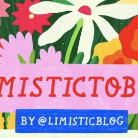 bannière pour un challenge de dessin en octobre : le limistictober