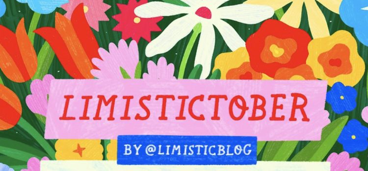 bannière pour un challenge de dessin en octobre : le limistictober